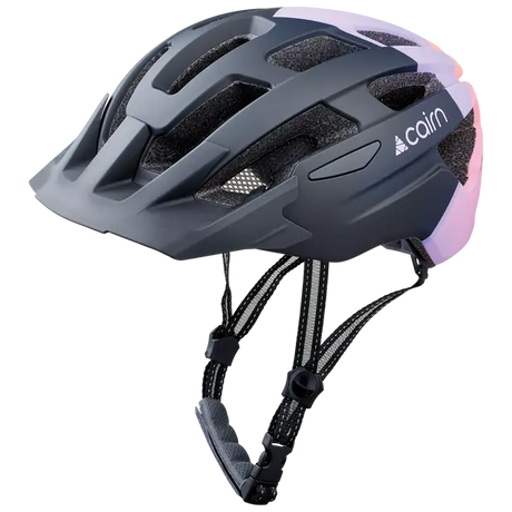Cairn Prism XTR II Mat Black Lilac | Leichter Fahrradhelm für MTB & City Cairn