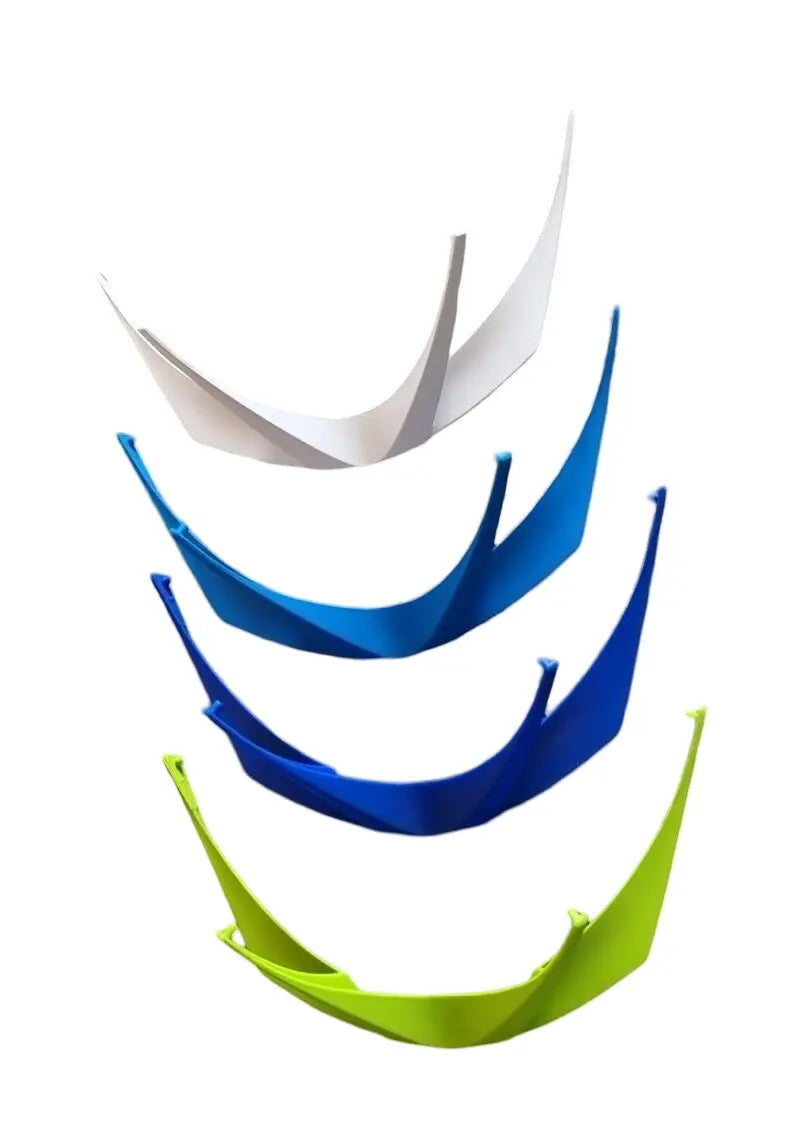 Uvex Fahrradhelm Helmschild XB 390 I-vo 3D I-vo, I-vo C City I-vo Airwing farbig.