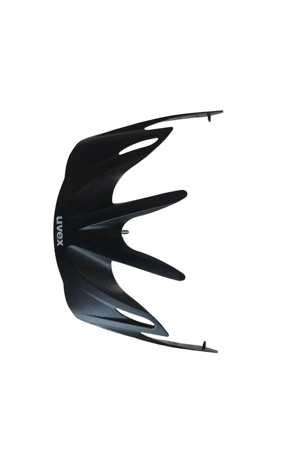 Uvex Fahrradhelm oversize Helmschild, Sonnenblende, Visor schwarz.