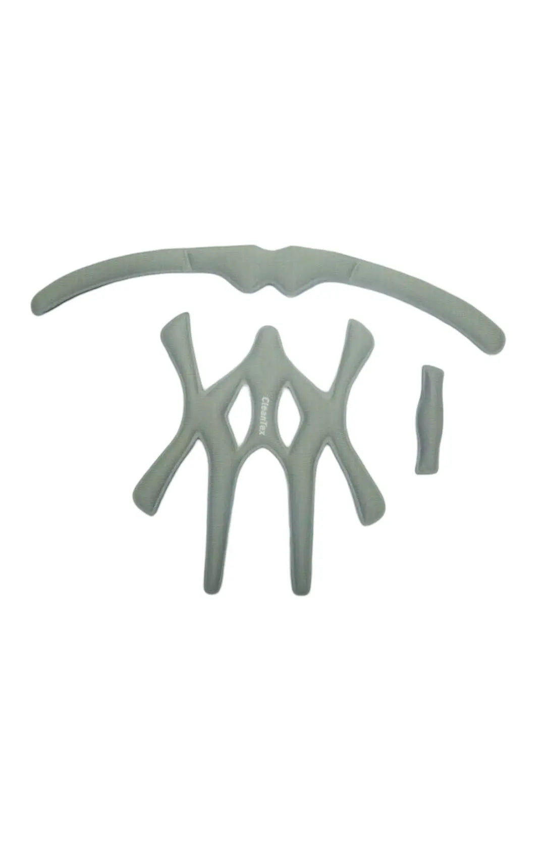 Cratoni Miuro Fahrradhelm Innen Polster Set Helmpolster Grau Ersatzpolster.