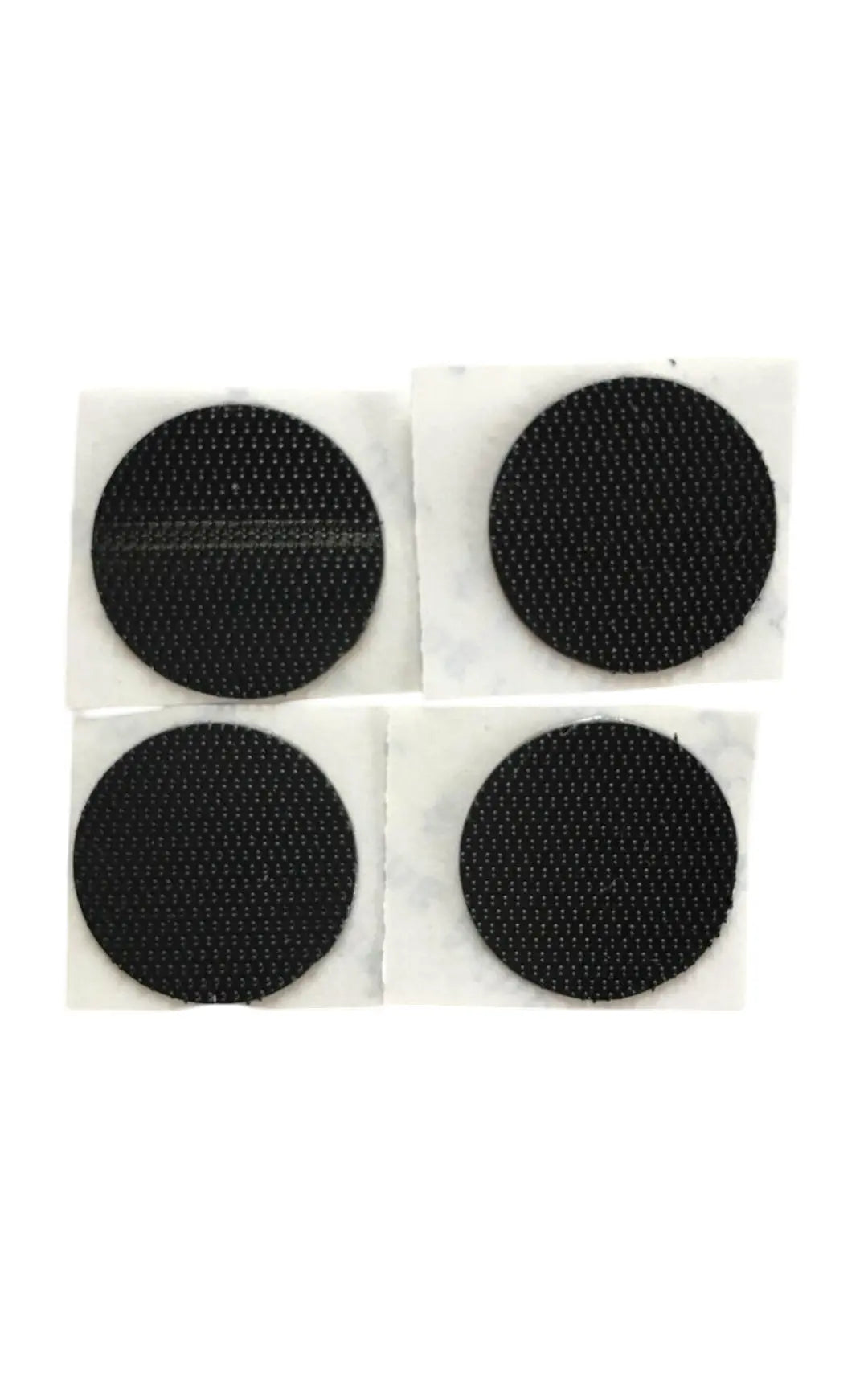 Runde Klettpunkte für Polster selbstklebend, 4 Stück Ø15 mm.