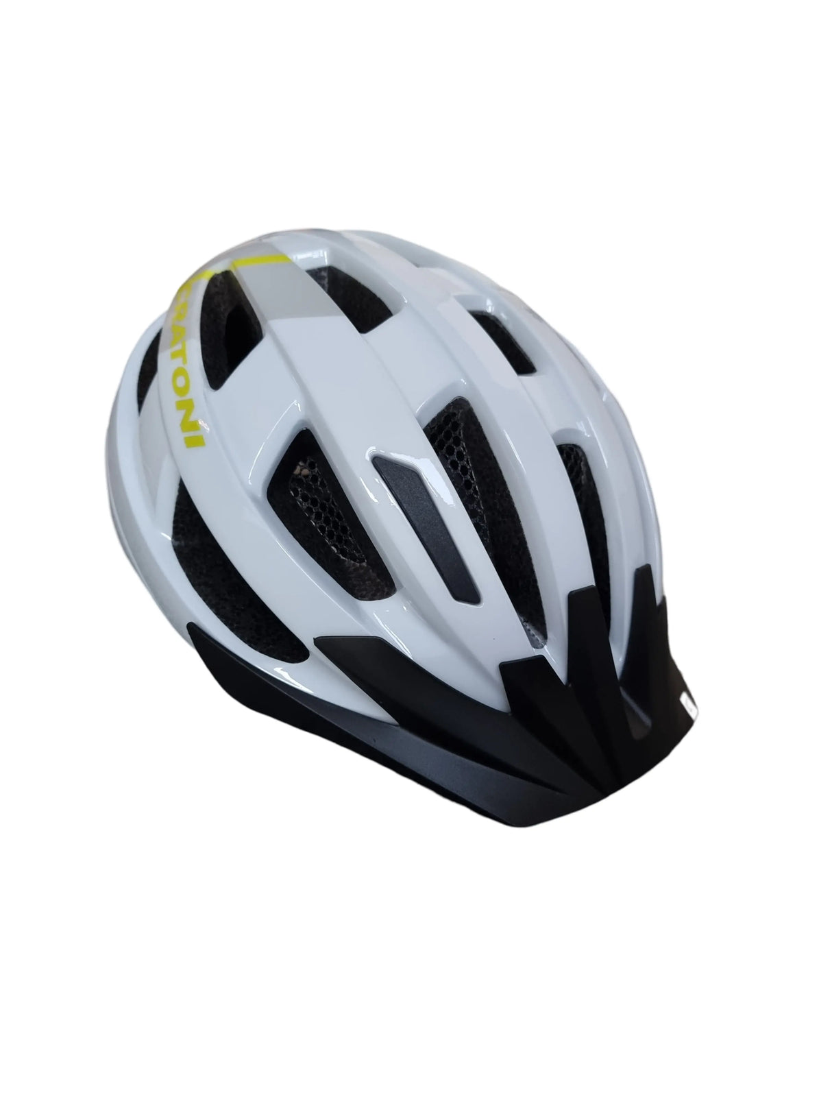 CRATONI Velo-X Fahrradhelm black white | Damen und Herren mit Rücklicht E-Bike Trekking.