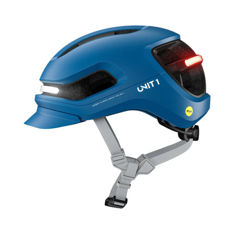 Unit1 AURA Smart Helm – E-Bike Helm mit Beleuchtung, Blinkern & Crash Alert.