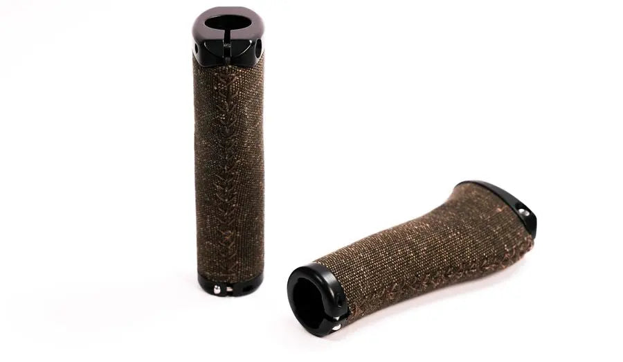 NG Sports Kalpasee ReCycle Lock-On Ergo Griff – 140mm, 35mm, Cosmic Black – Ergonomischer Griff aus recycelten Materialien - FastMove