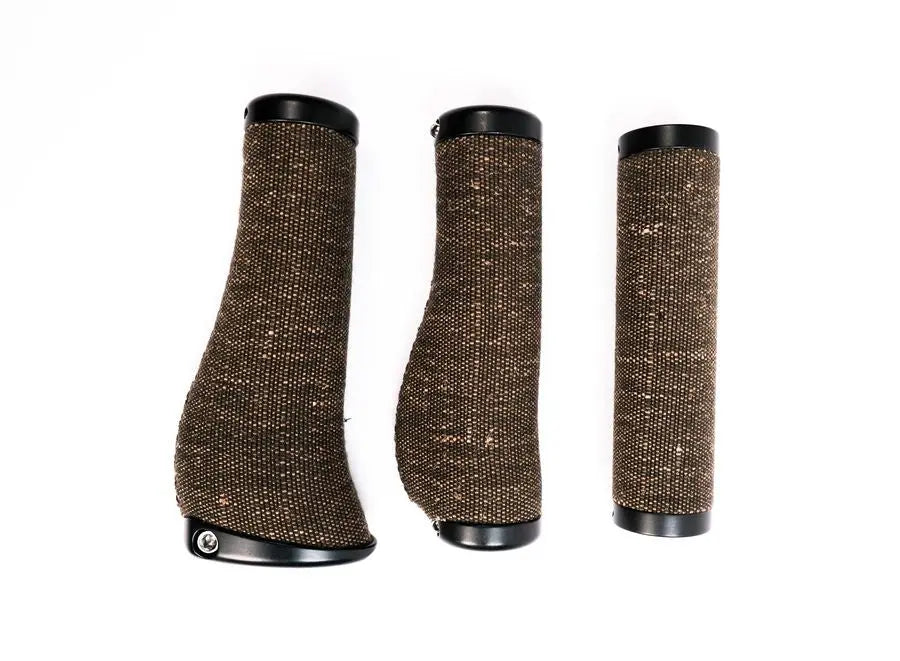 NG Sports Kalpasee ReCycle Lock-On Ergo Griff – 140mm, 35mm, Cosmic Black – Ergonomischer Griff aus recycelten Materialien - FastMove