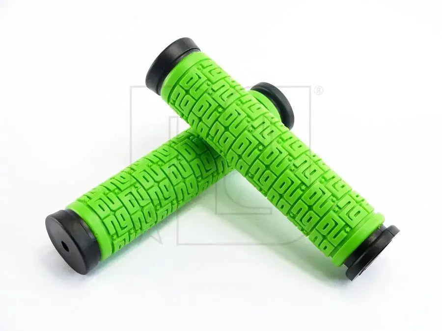 NG Sports Tulsee Griff – 137mm, 31.5mm, Kawa Green – Komfortabler Fahrradgriff mit Kunststoff-Lenkerendstopfen - FastMove