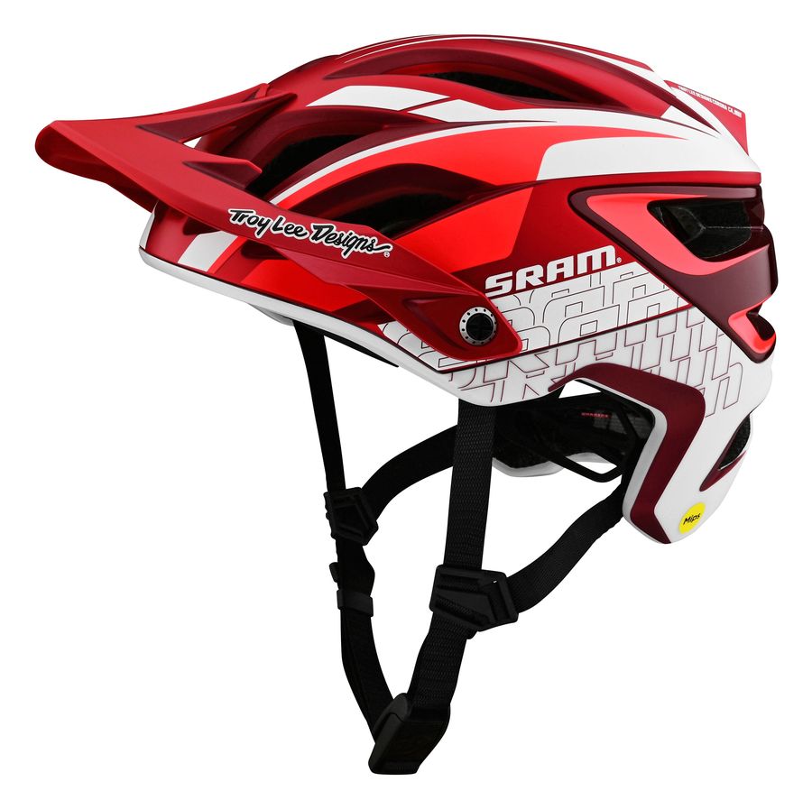 Troy Lee A3 MIPS Helm SRAM Red XL/XXL – Trail-Helm 2024 Troy Lee Designs