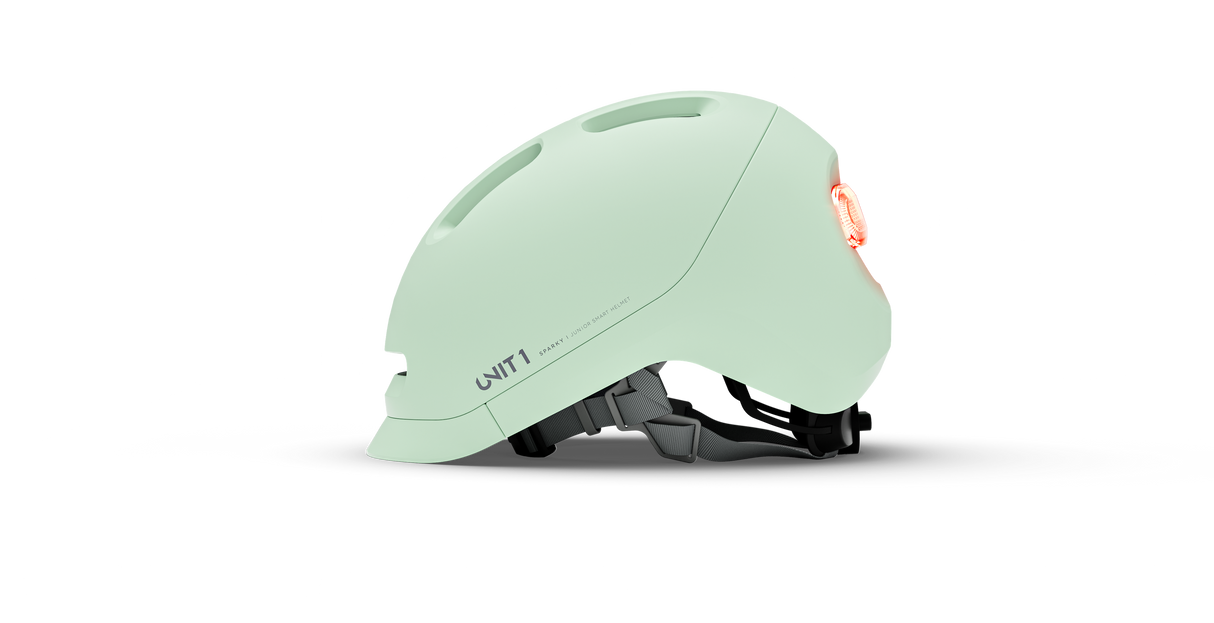 Unit1 SPARKY Kinder Smart-Helm mit Licht & Inserts Helmexperte