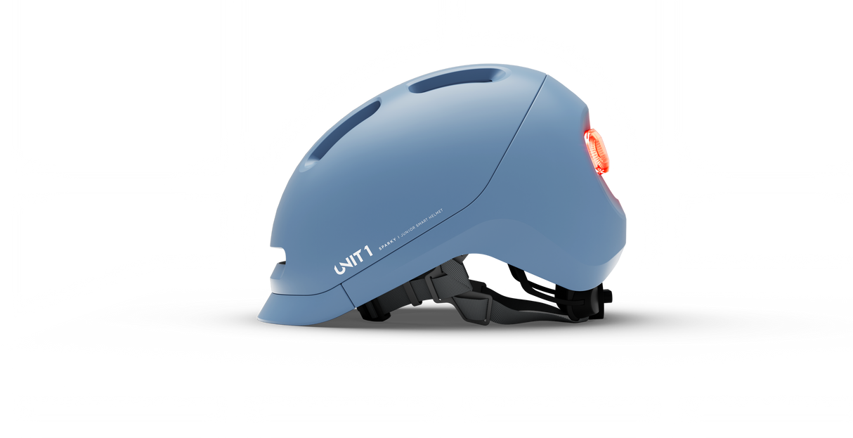 Unit1 SPARKY Kinder Smart-Helm mit Licht & Inserts Helmexperte