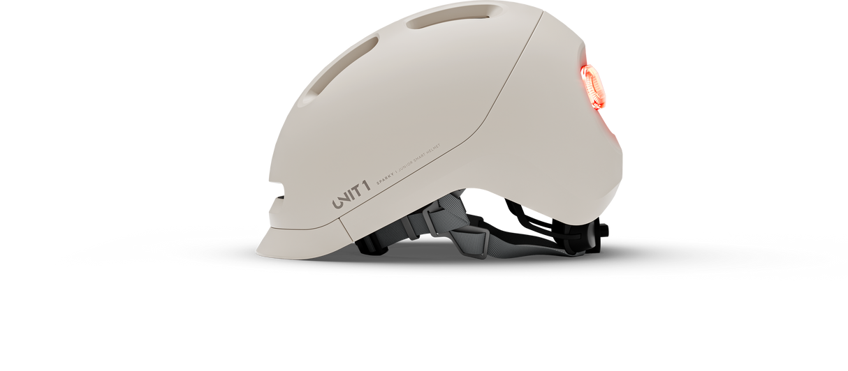 Unit1 SPARKY Kinder Smart-Helm mit Licht & Inserts Helmexperte