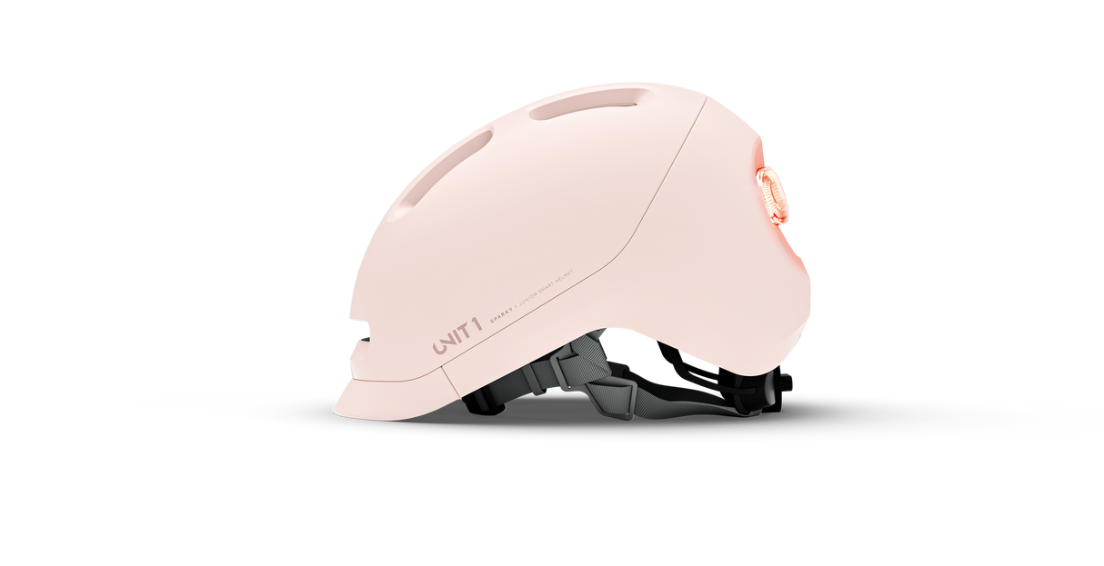 Unit1 SPARKY Kinder Smart-Helm mit Licht & Inserts Helmexperte