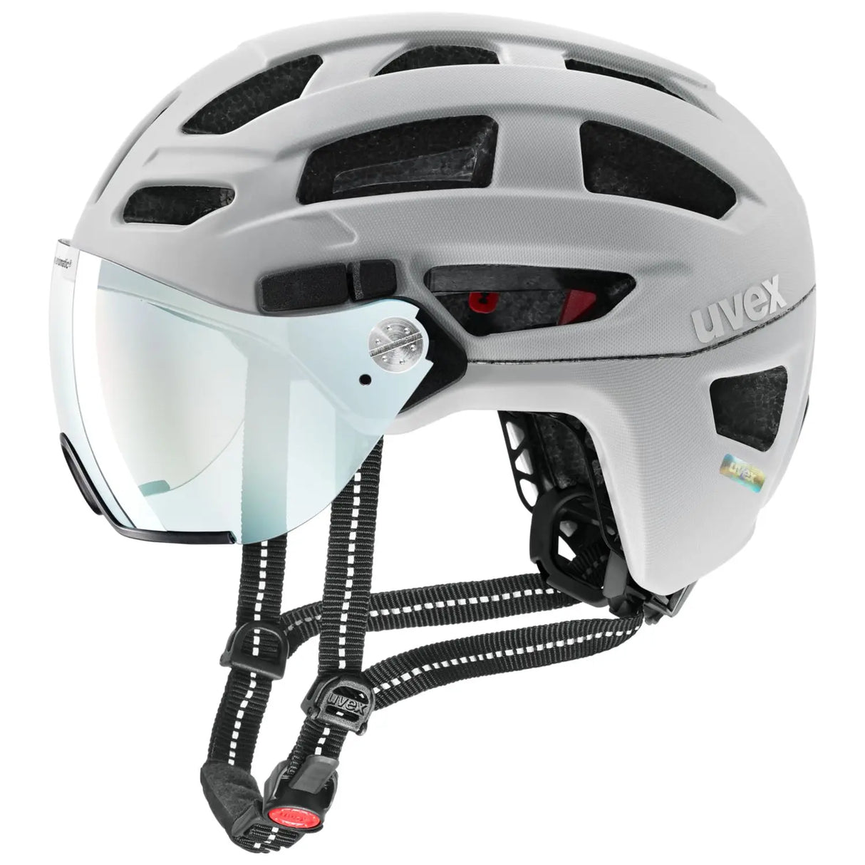 uvex finale visor V Fahrradhelm | Photochromes Visier & LED uvex