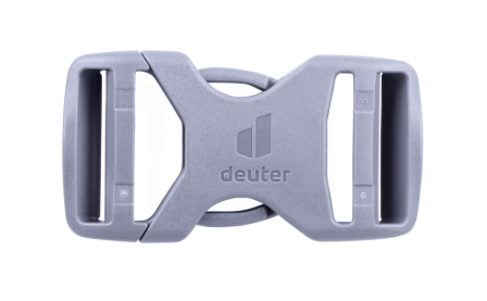 Deuter Ersatzschnalle 16–38 mm – Schnellverschluss in Grau & Schwarz deuter
