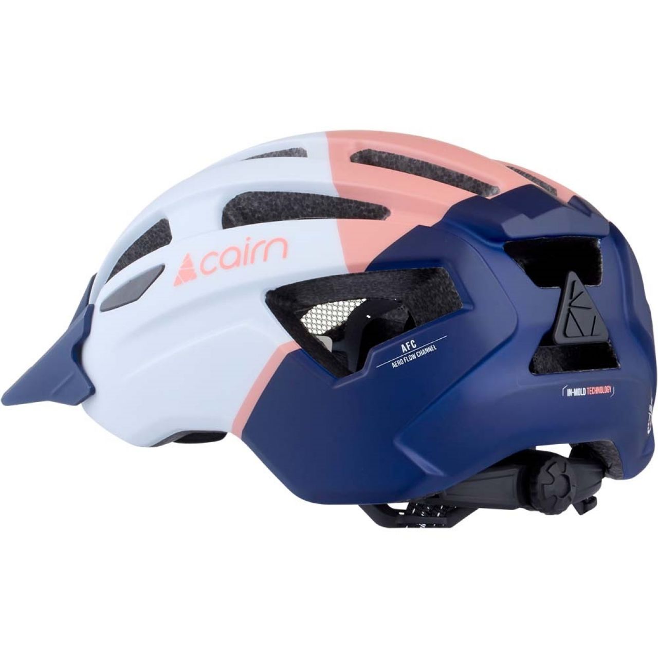 Cairn Prism XTR II Mat White Midnight | Leichter MTB & City Helm Cairn