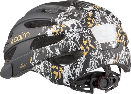 Cairn Fusion LED Black Panther | City- und MTB Helm mit LED-Lampe Cairn