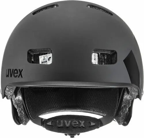 Uvex hlmt 5 bike pro Fahrradhelm BMX Helm Skaterhelm Jugend Damen Herren schwarz.