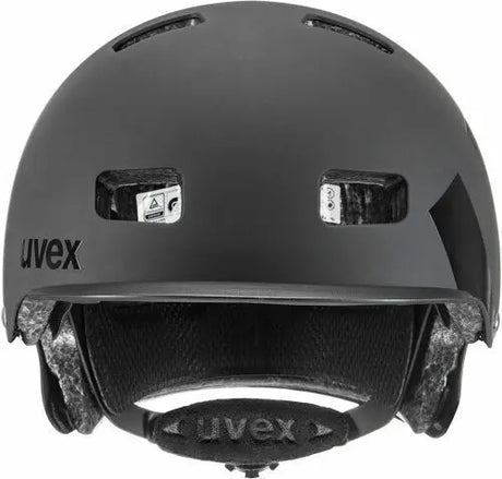 Uvex hlmt 5 bike pro Fahrradhelm BMX Helm Skaterhelm Jugend Damen Herren schwarz.