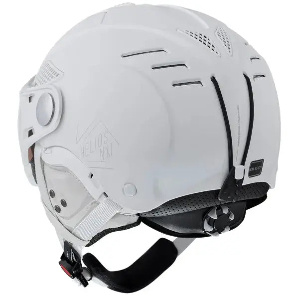 Cairn HELIOS EVOLIGHT NXT® | Skihelm mit Photochrom-Visier und Premium-Design weiss.
