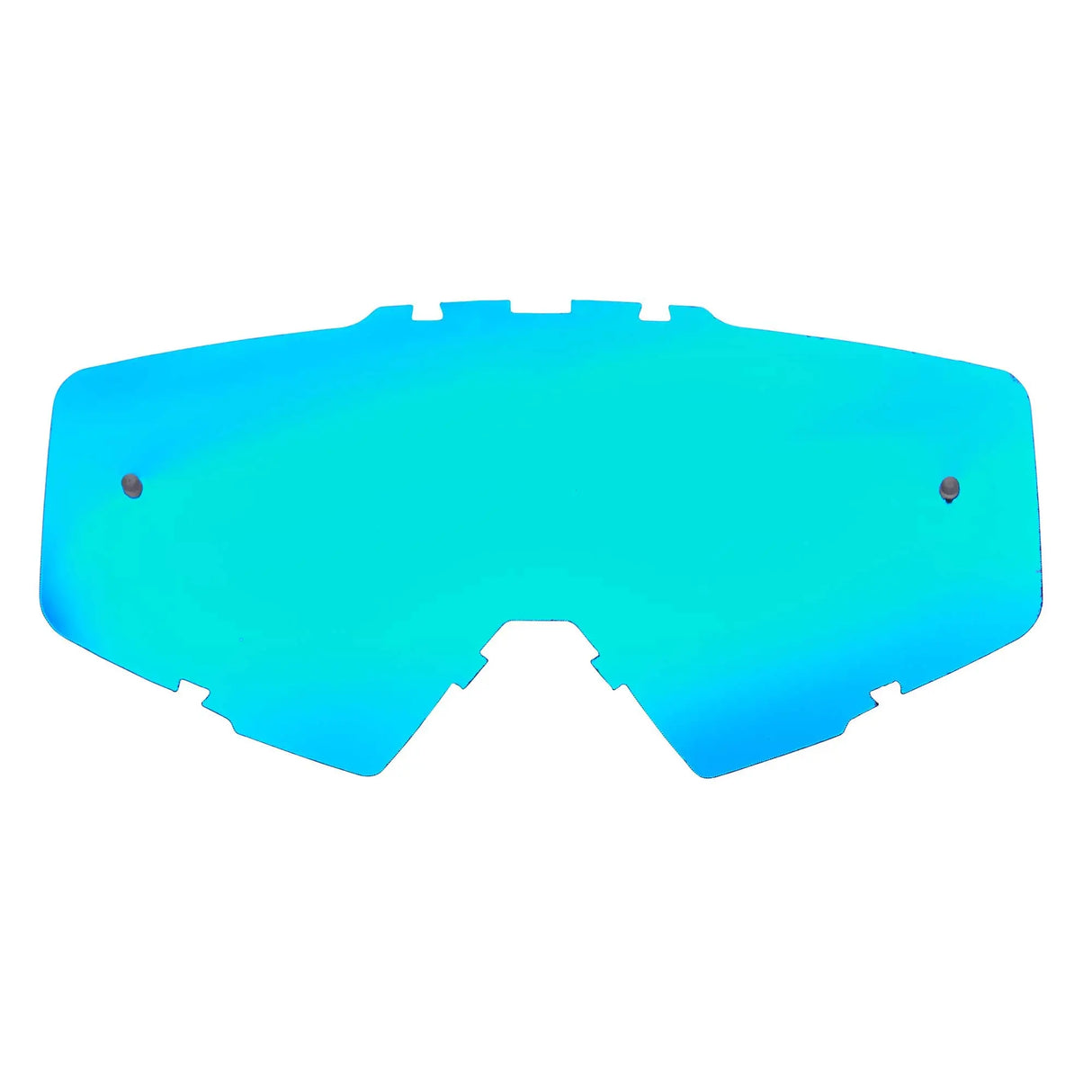 Cratoni C-DIRTTRACK Ersatzscheibe | Glass Scheibe blau für Brille Fahrrad.