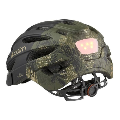 Cairn Fusion LED Khaki Cine | City- und MTB Helm mit LED-Lampe Cairn