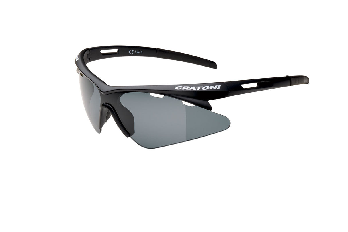 Cratoni Futuro Polarized Brille – inkl. 2 Wechselgläser Cratoni