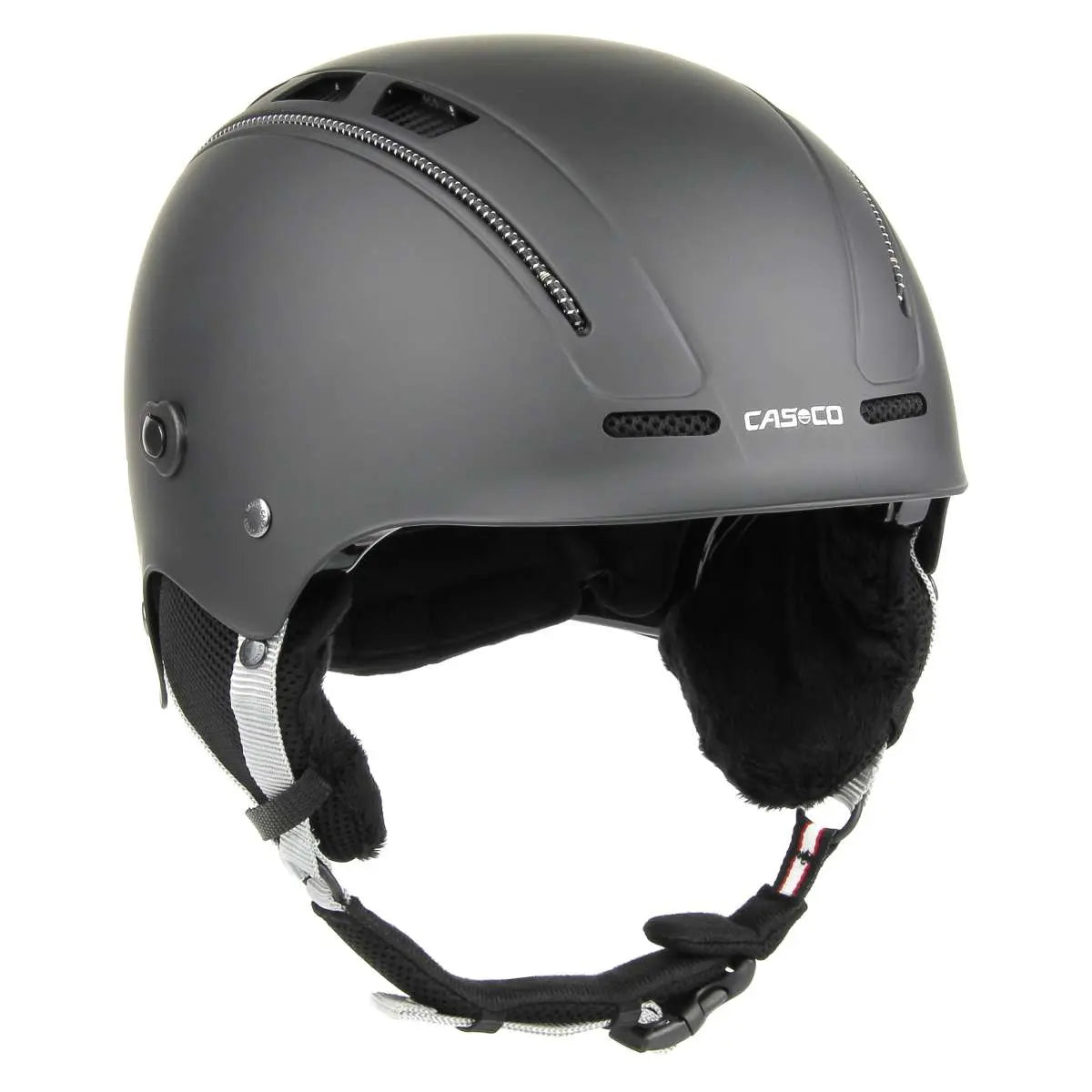 Casco CX-3 Icecube Skihelm schwarz matt – Allrounder mit Magnet-Link.