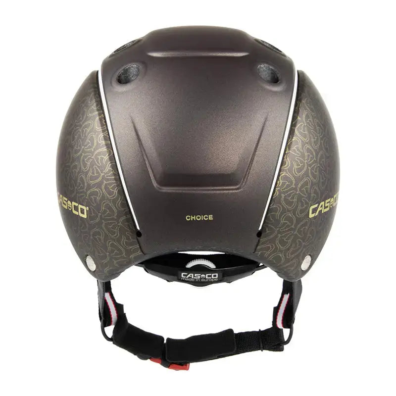 CASCO Choice 2 Braun Metallic Reithelm – Uni 52-56 cm - FastMove