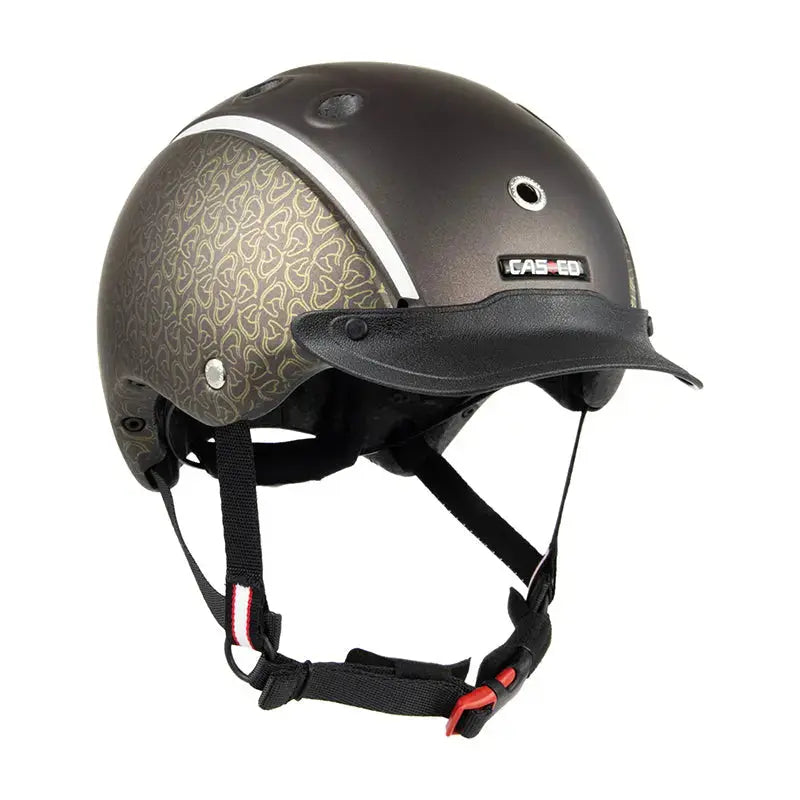CASCO Choice 2 Braun Metallic Reithelm – Uni 52-56 cm - FastMove
