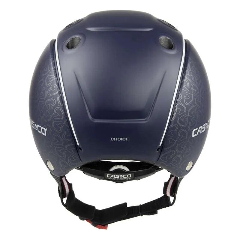 CASCO Choice 2 Navyblau Reithelm – Uni-Größe 52–56 cm - FastMove
