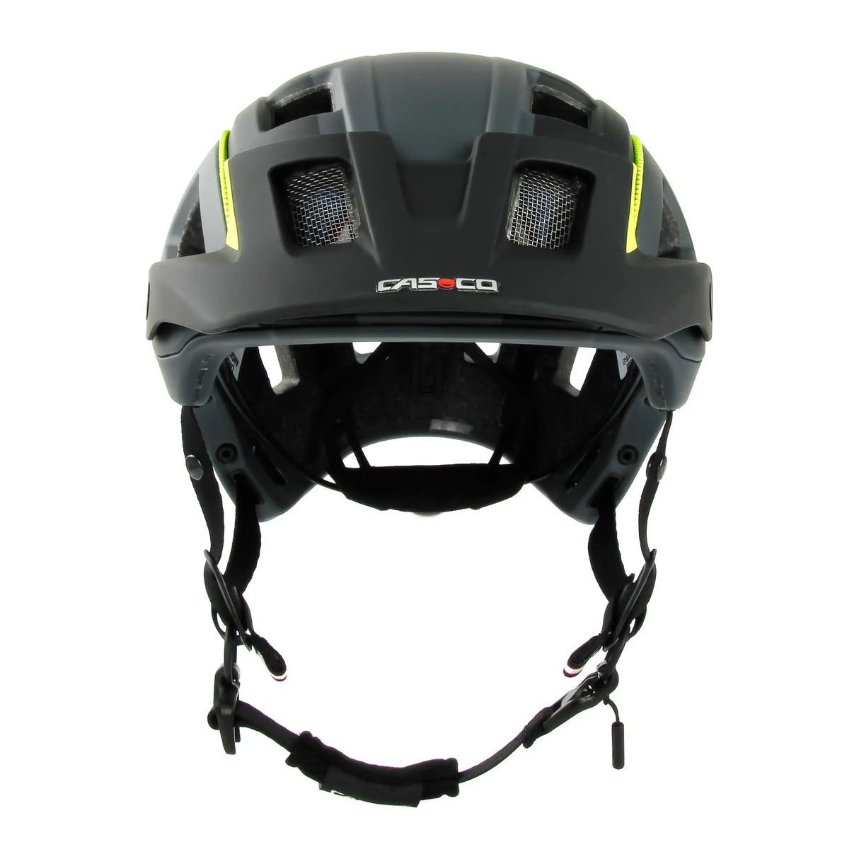 Casco MTBE2 Mountainbike Helm Schwarz-Neongelb Matt | Erwachsene.