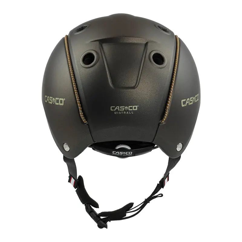 CASCO Reithelm Mistrall Braun – Leicht, luftig und stilvoll.