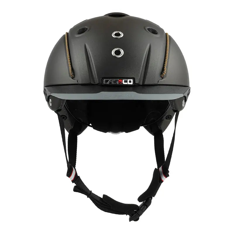 CASCO Reithelm Mistrall Braun – Leicht, luftig und stilvoll.
