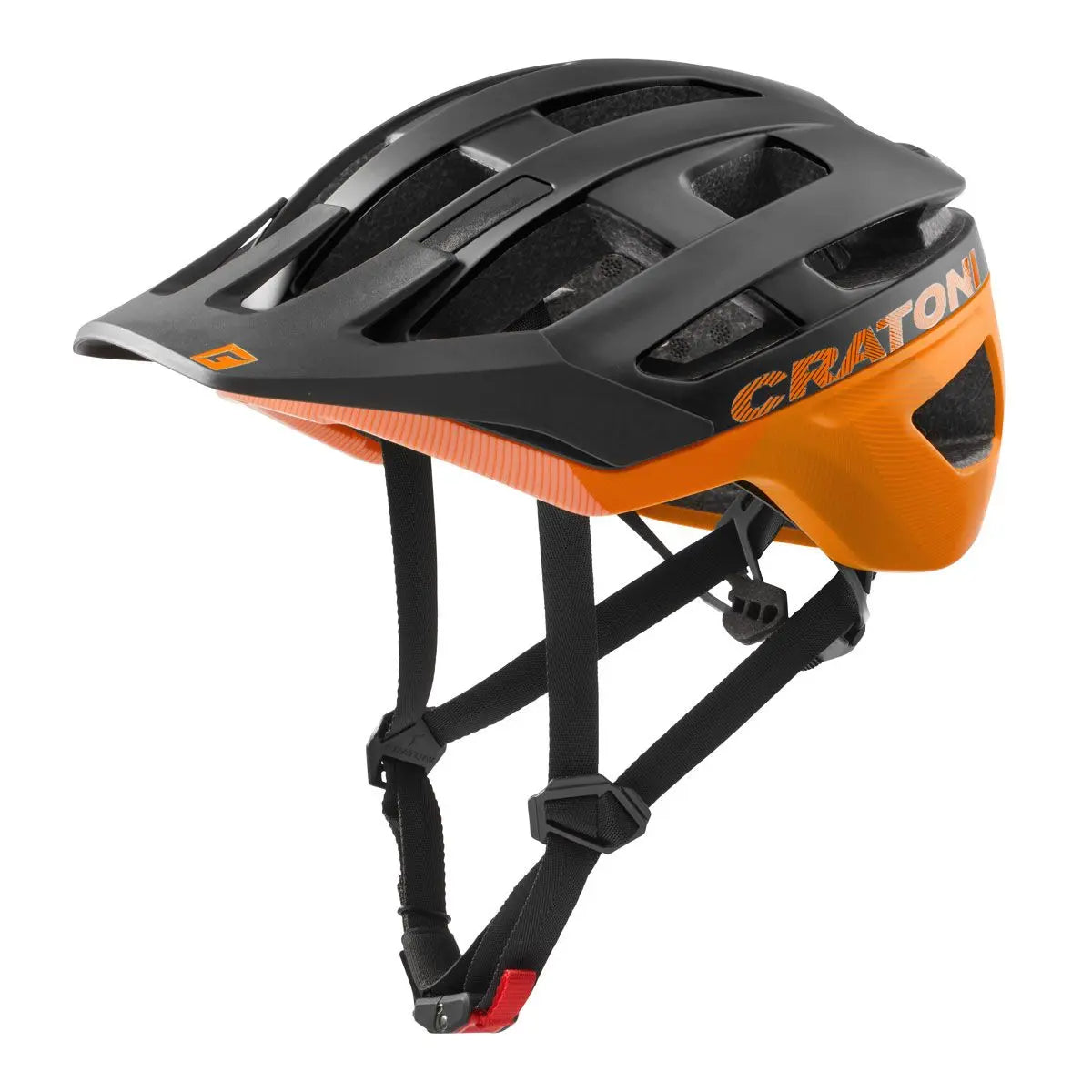 Cratoni ALLRACE black-neonorange matt | Fahrradhelm Helm E-Bike | Damen Herren.