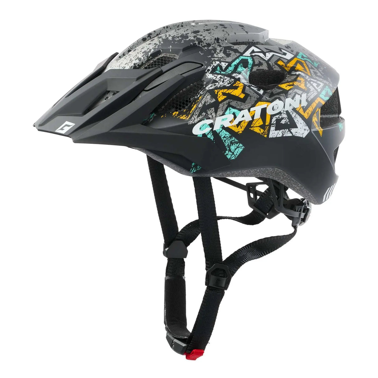 CRATONI AllRide Jr. Jugend Fahrradhelm abnehmbarem Visier | Kinder Skater Helm Unisize.