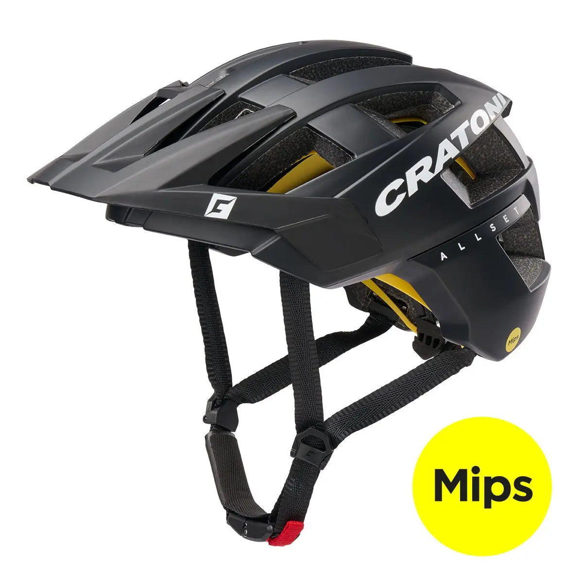 Cratoni Allset MIPS schwarz | Fahrradhelm Erwachsene MTB inkl. MIPS.