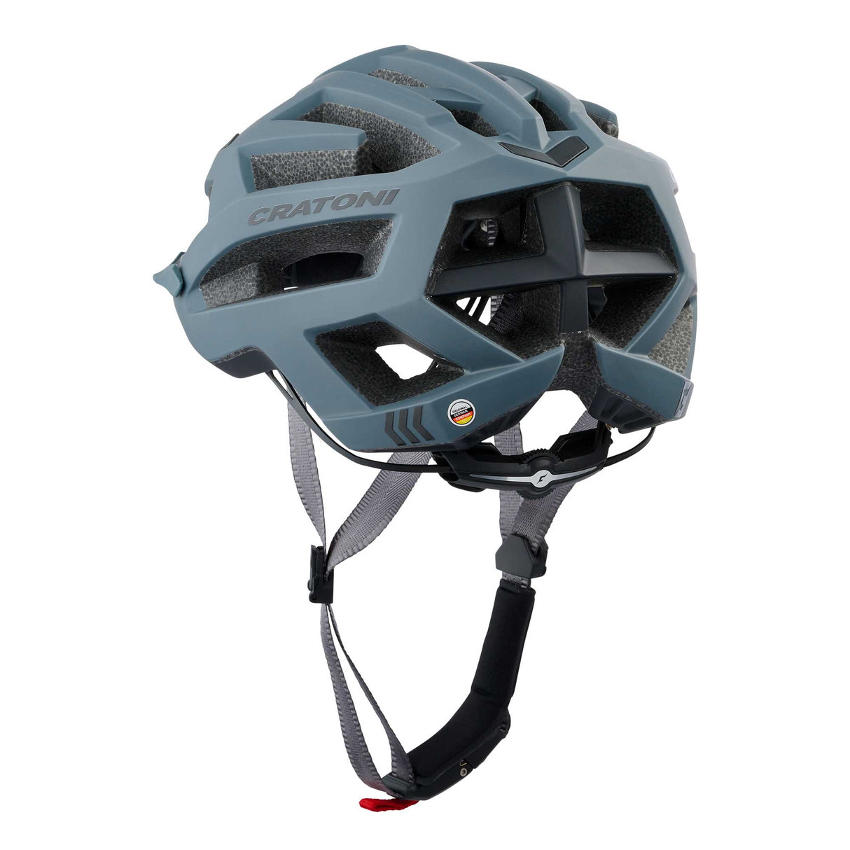 Cratoni C-FLASH Grey Matt Helm – Fahrradhelm für Trails und Stadtfahrten Cratoni