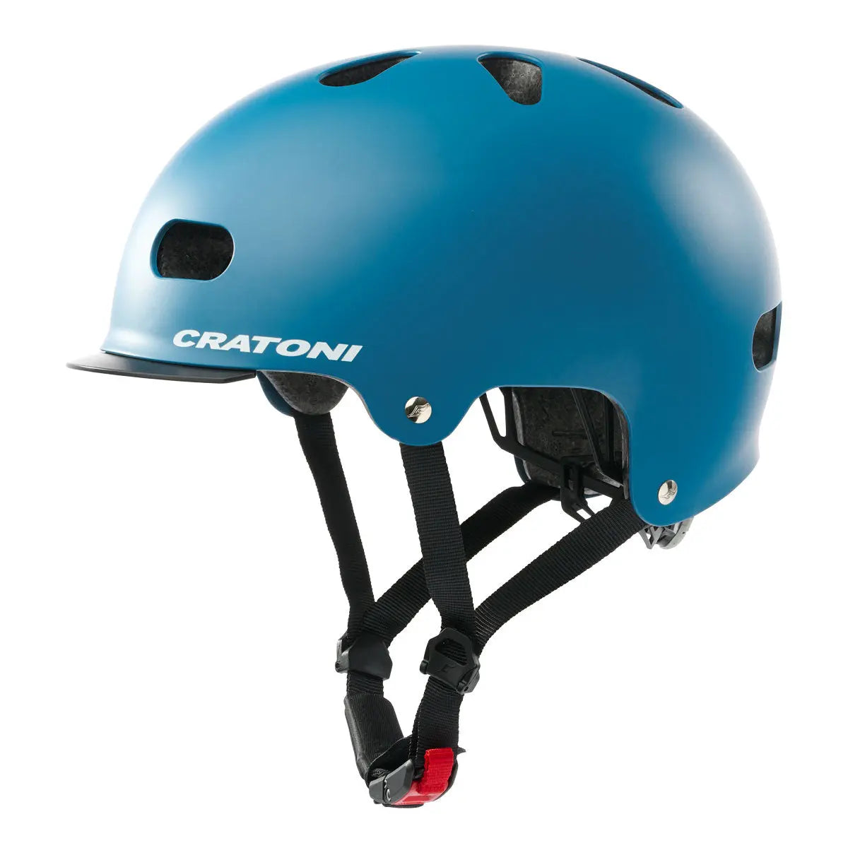 CRATONI C-Mate blau | mit Rücklicht | Herren Jugend Skater Helm.