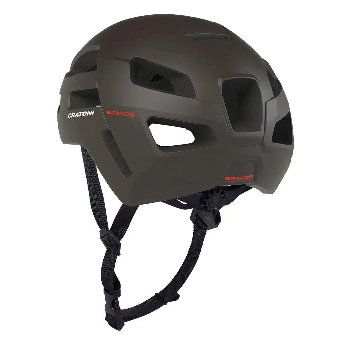 Cratoni Gravoq Gravelhelm schwarz | Fahrradhelm Erwachsene.