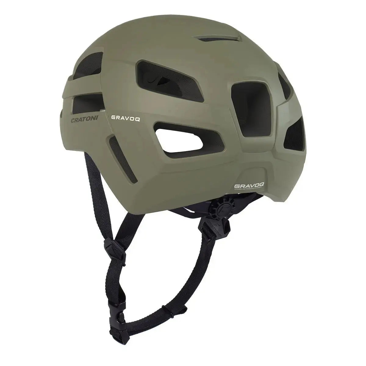 Cratoni Gravoq Gravelhelm Khaki matt | Fahrradhelm Erwachsen.