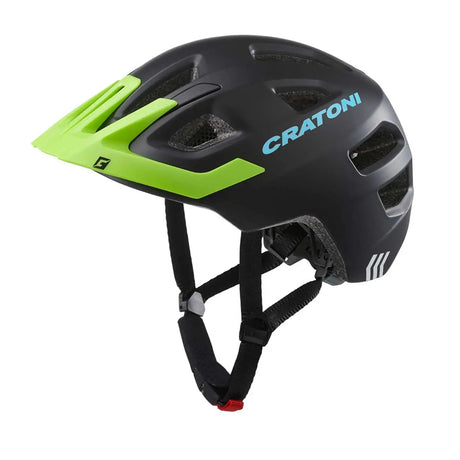 Cratoni Maxster Pro schwarz Helm | Kinderhelm Jungs Fahrradhelm.