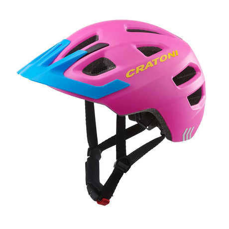 Cratoni Maxster Pro Pink Helm | Kinderhelm Mädchen Fahrradhelm.