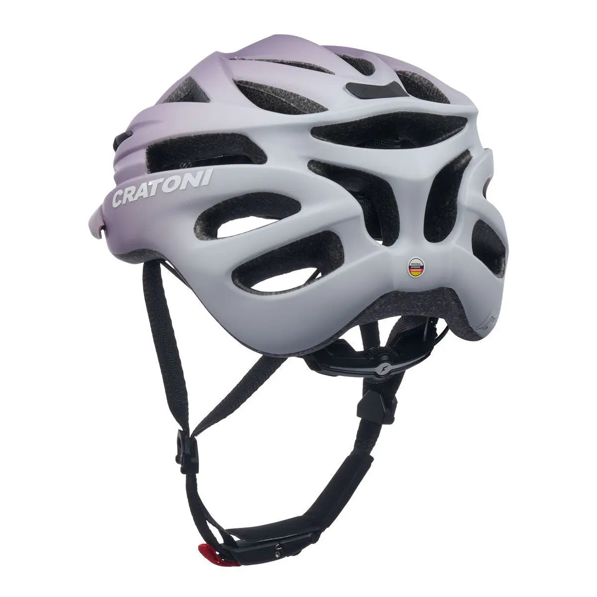 Cratoni Pacer Jr. black-grey matt | Kinderhelm schwarz-grau.