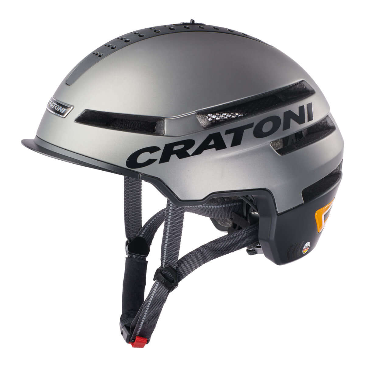 Cratoni Smartride 1.2 Fahrradhelm mit Bluetooth, Crash Sensor & Smart Lighting Cratoni