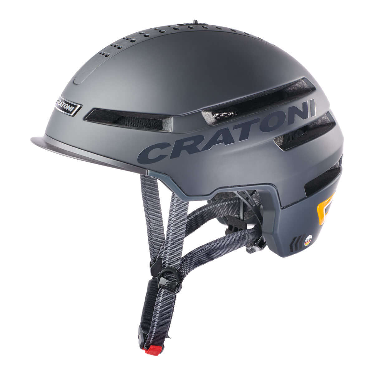 Cratoni Smartride 1.2 Fahrradhelm mit Bluetooth, Crash Sensor & Smart Lighting Cratoni
