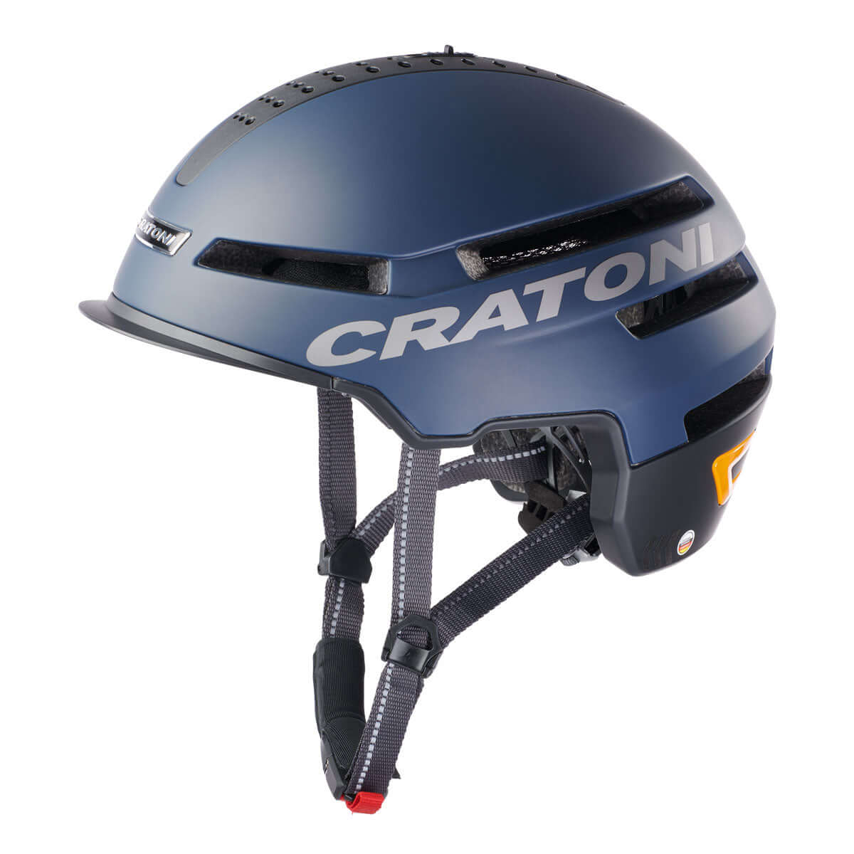 Cratoni Smartride 1.2 Fahrradhelm mit Bluetooth, Crash Sensor & Smart Lighting Cratoni