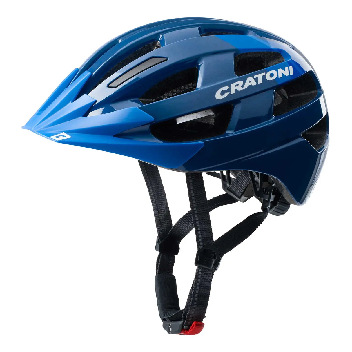 CRATONI Velo-X blau Urban Fahrradhelm mit Rücklicht | Damen Helm E-Bike.