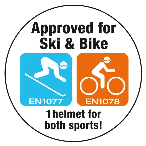 Casco MINI2 Lucky 7 blau | Kinderhelm blau für Ski - & Fahrrad.