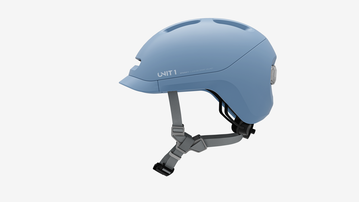 Unit1 SPARKY Kinder Smart-Helm mit Licht & Inserts Helmexperte