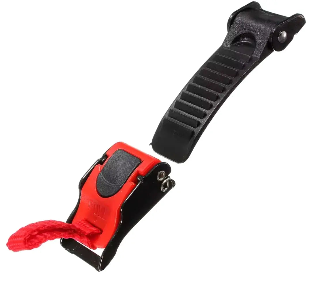 Schnellverschluss für Fahrradhelm – Universal Zubehör für sicheren Halt Gurtverschluss Click.