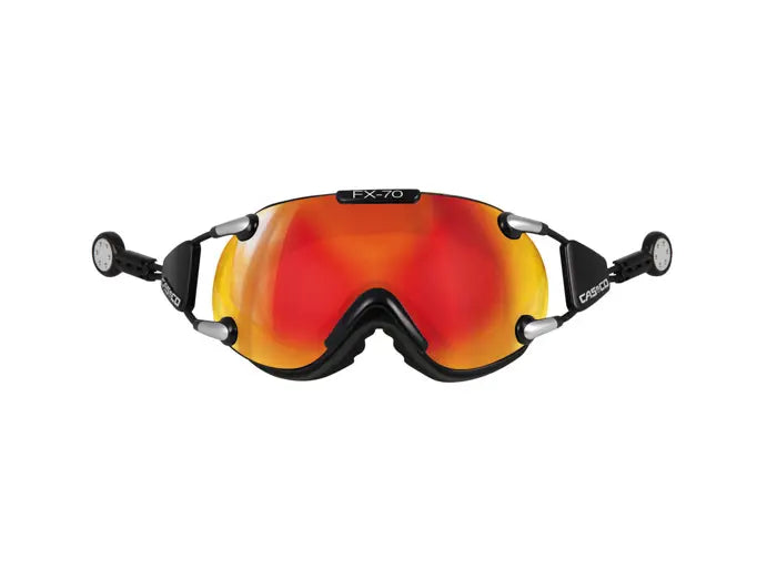 Casco FX-70 Skibrille Ersatzglas Scheibe Carbonic orange.